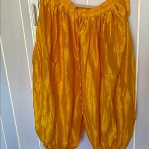 Opulent Yellow Wide Leg pants set with Silky Sheen